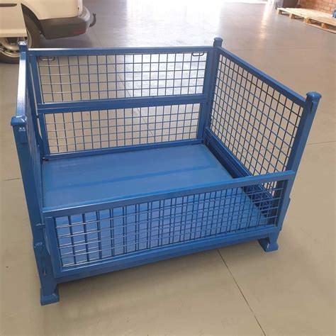 Heavy Duty Warehouse Industrial Logistics Equipment Folding Metal