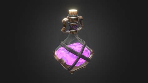 Potion Poison Elixir Game Ready Asset Download Free 3d Model By