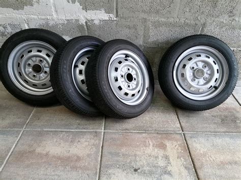 Čelične felge i gume 13 rupe 4x114 3 MATIZ