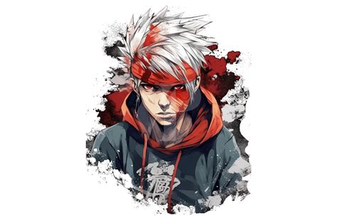 Bad Anime Boy Graphic By Pngwonders · Creative Fabrica