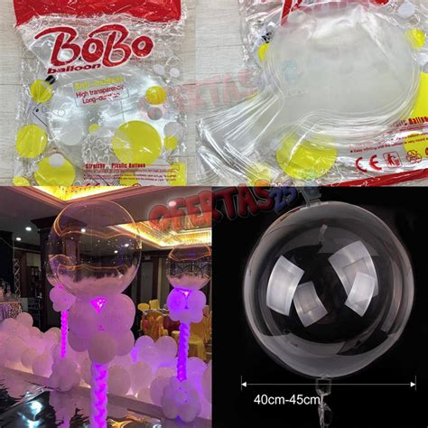 Bal O Bubble Transparente Cm Polegadas No Elo Ofertas Ac