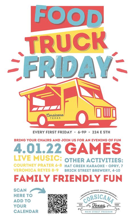 Food Truck Friday - First Fridays - The NavCo Chronicle