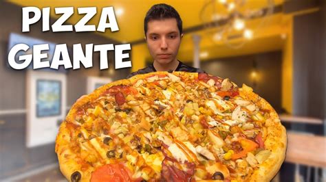 Je CrÉer Et Mange Une Pizza GÉante Avec Plus De 45 IngrÉdients Chez