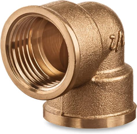 Amazon Pipe Fitting Brass Elbow 1 2 Female X 3 4 Female 90