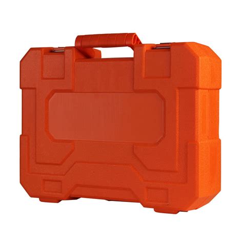 Orange color plastic tool box - Manufacturer and Supplier | Zhida