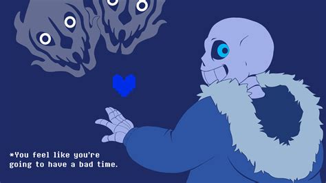 sans gives you a bad time: wallpaper edition — Weasyl