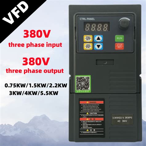 V Economical Vfd Variable Frequency Drive Converter Inverter Kw