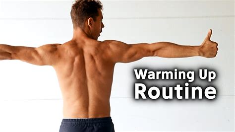 Our Warm Up Routine For Calisthenics Workouts Follow Along Youtube