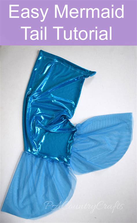 The Mermaid Tail Is Made Out Of Plastic And Has Been Folded Over To Make It Look Like