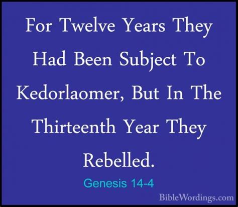 Genesis 14 Holy Bible English