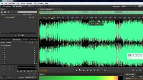 Adobe Audition Recording Ploraspeed