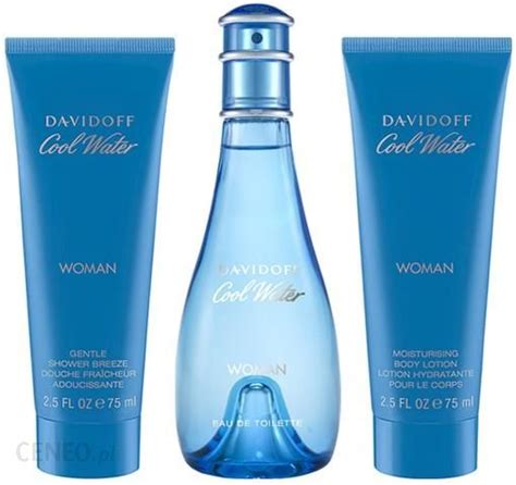 Davidoff Zestaw Cool Water Woman Woda Toaletowa 30 Ml Mleczko Do