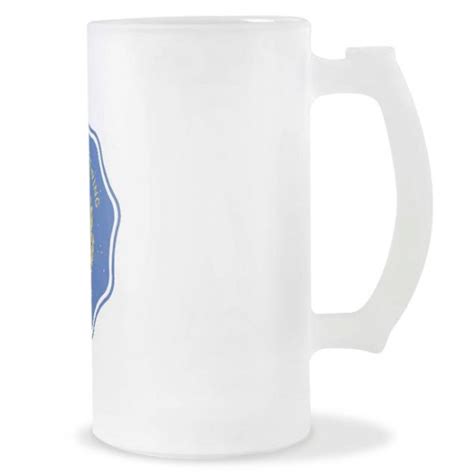 16oz Frosted Glass Beer Stein Pack Of 2 For Sublimation