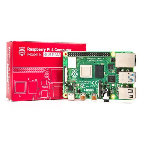 New Product Original Raspberry Pi 4 Model B 1gb2gb4gb Ram Raspberry Pi 4 Model B And