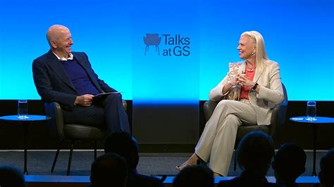 Ginni Rometty Former Chairman President And CEO Of IBM Goldman Sachs