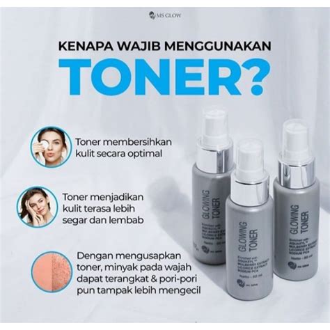 Jual Toner Glow Msglow Shopee Indonesia