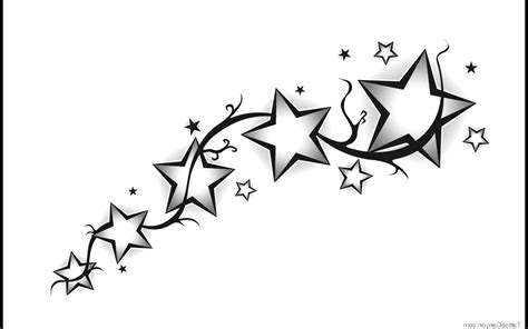 Falling Star Drawing at PaintingValley.com | Explore collection of ...