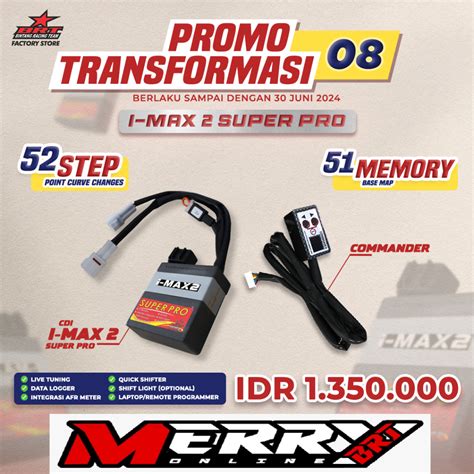 Jual Cdi I Max Imax Super Pro 52 Step Brt Honda Blade Revo 110 Kwb