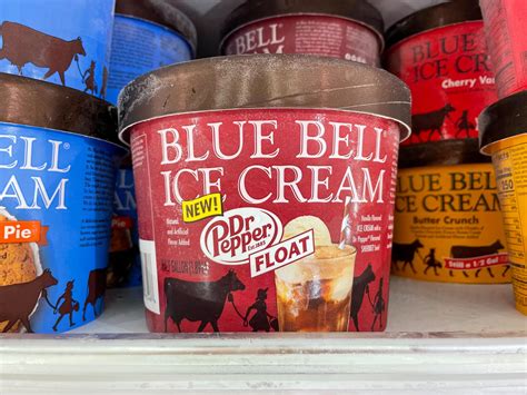 Blue Bell Dr Pepper Float Ice Cream Is The Flavor You Need Now The