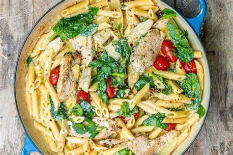 Creamy Chicken Pasta Recipe The Mediterranean Dish