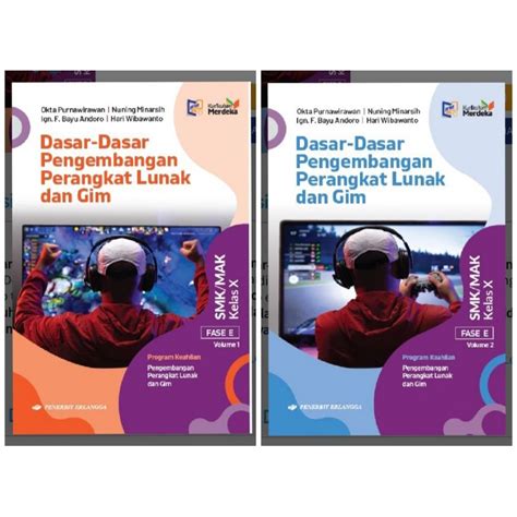 Jual Dasar Dasar Pengembangan Perangkat Lunak Gim SMK Kelas X Merdeka