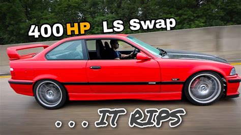 Built Ls Swapped E36 First Drive It Rips And Sounds Incredible