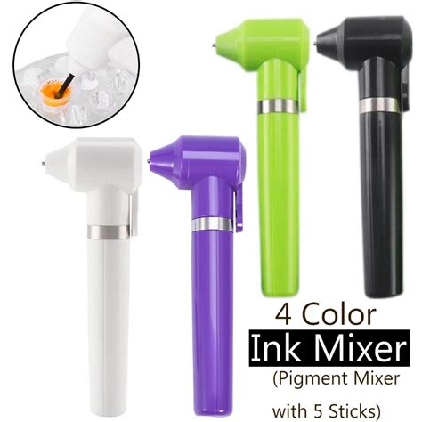 Aliexpress.com : Buy Electric Tattoo Ink Mixer Pigment Agitator + 5 ...