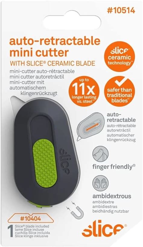 Amazon.com: Slice 10514 Mini Box Cutter, Package and Box Opener, Safe ...