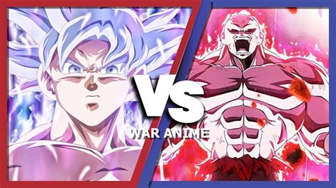 Goku Ultra Instinct Vs Jiren Mugen Anime War Dragon Ball Naruto One