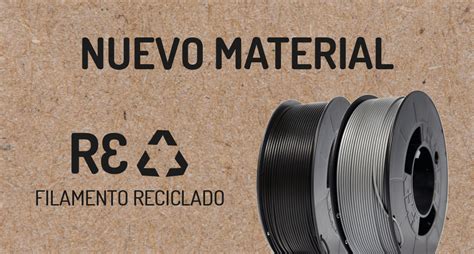 NUEVO FILAMENTO 3D PLA HD RECICLADO Blog De Winkle