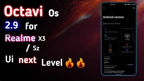 Octavi Os Rom For Realme X Sz Op Performance Rom Review And