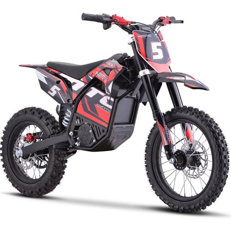 mototec  pro electric dirt bike  lithium green dm motorsports