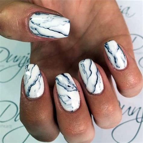 45 So Sassy Marble Nail Art Designs For 2016 Nails Cute Nails Nail Art