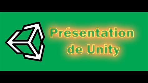 Tutoriel Comment Cr Er Un Jeux Video Avec Unity S Rie Compl Te Et