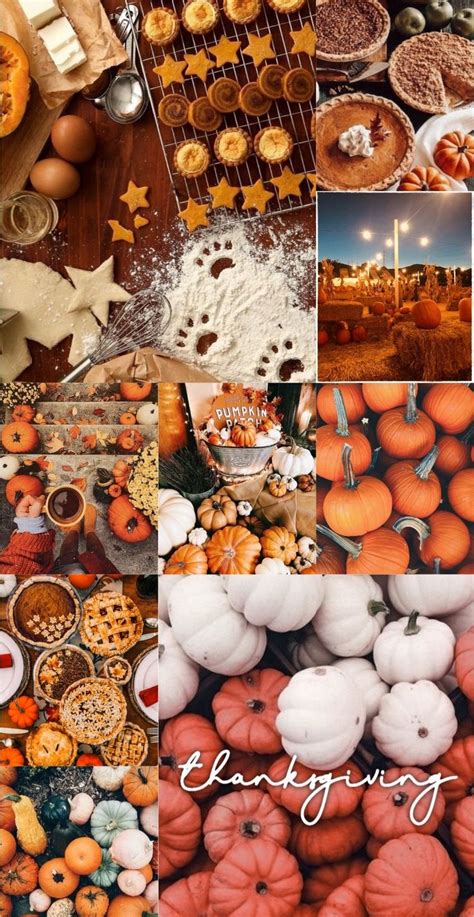 Aesthetic Collage Thanksgiving Wallpapers Wallpaper Cave Atelier Yuwa