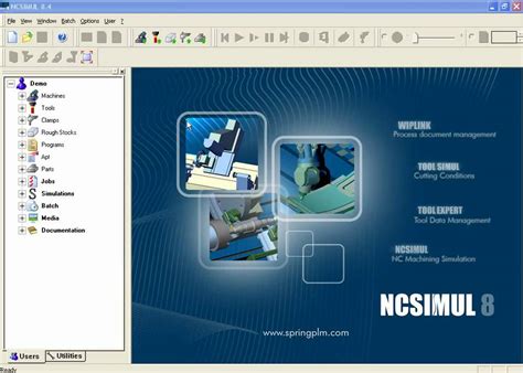 NCSIMUL User Interface BatchMode YouTube