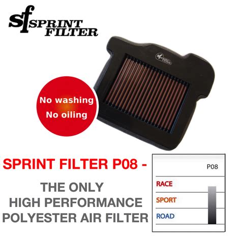 Sprint Filter Yamaha P08 Air Filter Conquest Racing Ltd