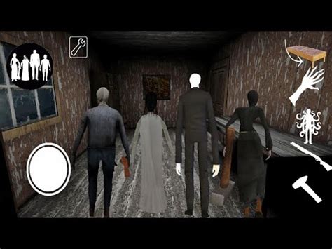 Playing As Grandpa Evil Nun Slendrina Slenderman In Granny S Old