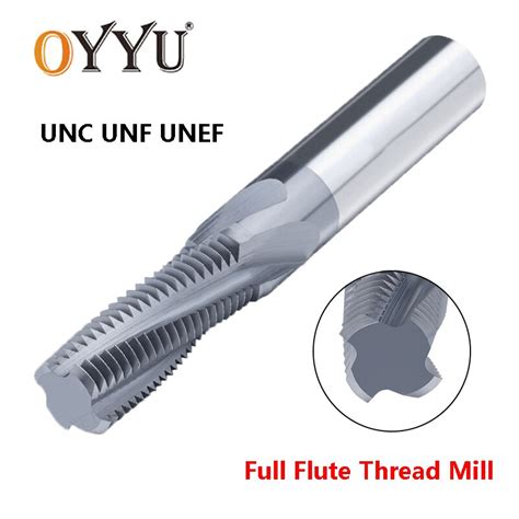 Oyyu Unc Unf Unef Di Karb R Y Nlendirici Bit Cnc Tungsten Iplik Freze