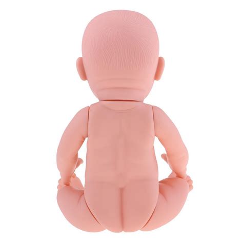 Cm Real Life Baby Boy Doll Soft Vinyl Nude Newborn Infant Toy EBay