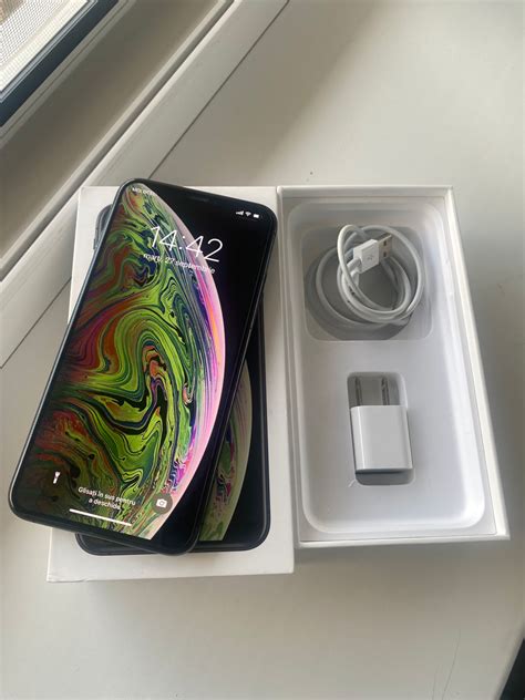 Iphone Xs Max Space Gray 256 Gb Original 100