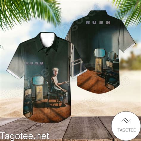 Rush Power Windows Album Cover Hawaiian Shirt - Tagotee