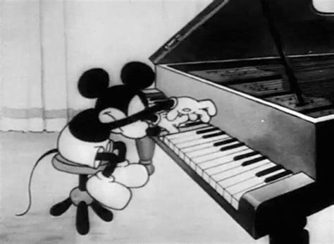 Mickey Mouse Playing Piano GIFs - Find & Share on GIPHY