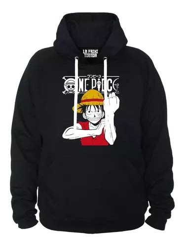 Buzo Buso Saco Con Capota Anime One Piece Luffy Cuotas Sin Inter S