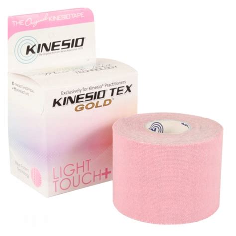 Banda De Kinesiotaping Bumbac 5 Cm X 5 M Kinesio Tex Gold Light Touch