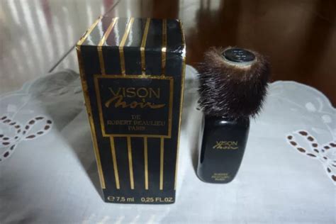 Miniature De Parfum Vison Noir De Robert Beaulieu Paris Ml Avec