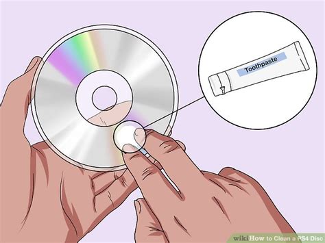 Easy Ways To Clean A Ps Disc Steps With Pictures Wikihow