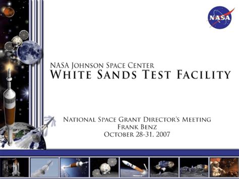 NASA Johnson Space Center White Sands Test Facility