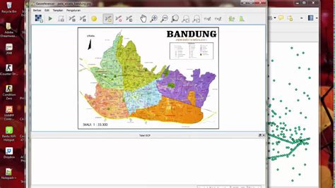 Software Peta Kota Bandung Indonesia Nexusver