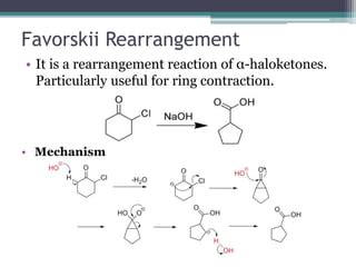 Rearrangement reactions | PPT